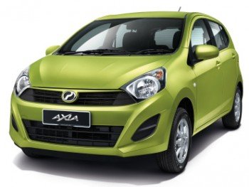 sewa mobil di kuala lumpur perodua axia